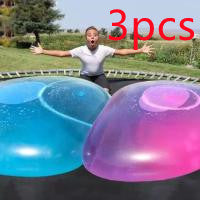 Big Inflatable Ball Children's Toy Elastic Ball Water Ball Kids dealsniper-net Pink 3pcs 80cm