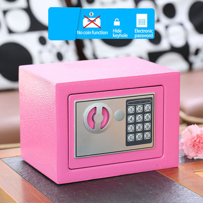Mini office safe Deals DealSniper.net Pink