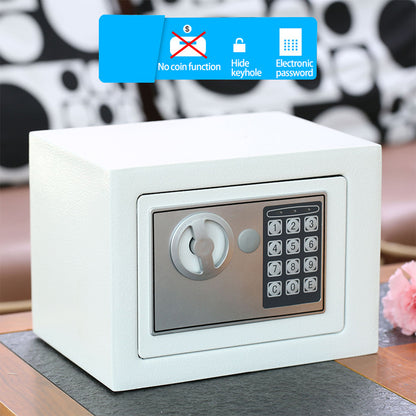 Mini office safe Deals DealSniper.net White