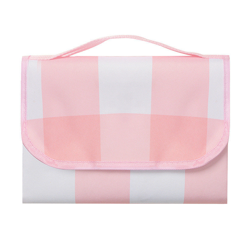 Convenient Waterproof Thickening Oxford Picnic Pad Outdoor DealSniper.net Light Pink 100x150cm