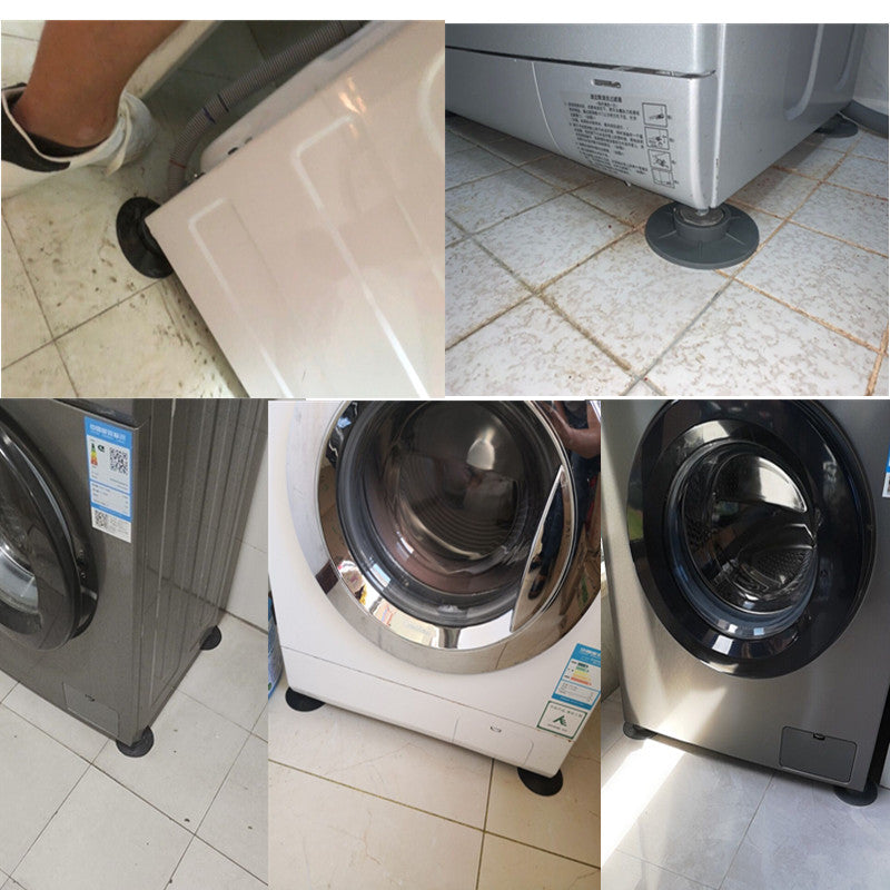 Non-slip Rubber Washing Machine Foot Pad Furniture Fixed Base