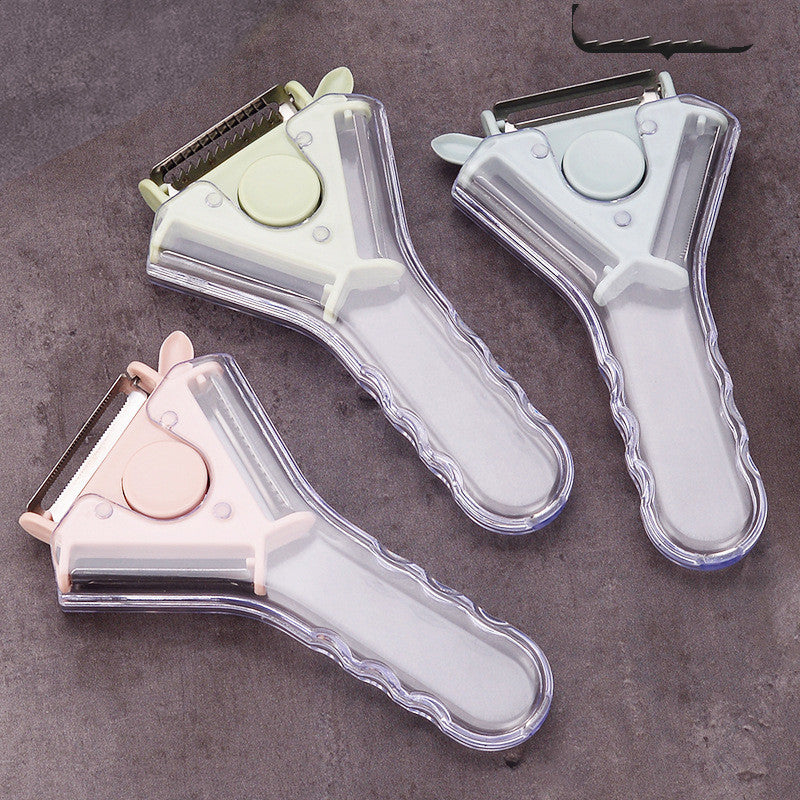 Creative Peeler Three-in-one Peeling Knife Fruit Peeling Knife Kitchen DealSniper.net