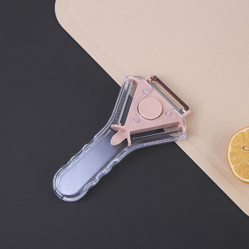 Creative Peeler Three-in-one Peeling Knife Fruit Peeling Knife Kitchen DealSniper.net Nordic powder