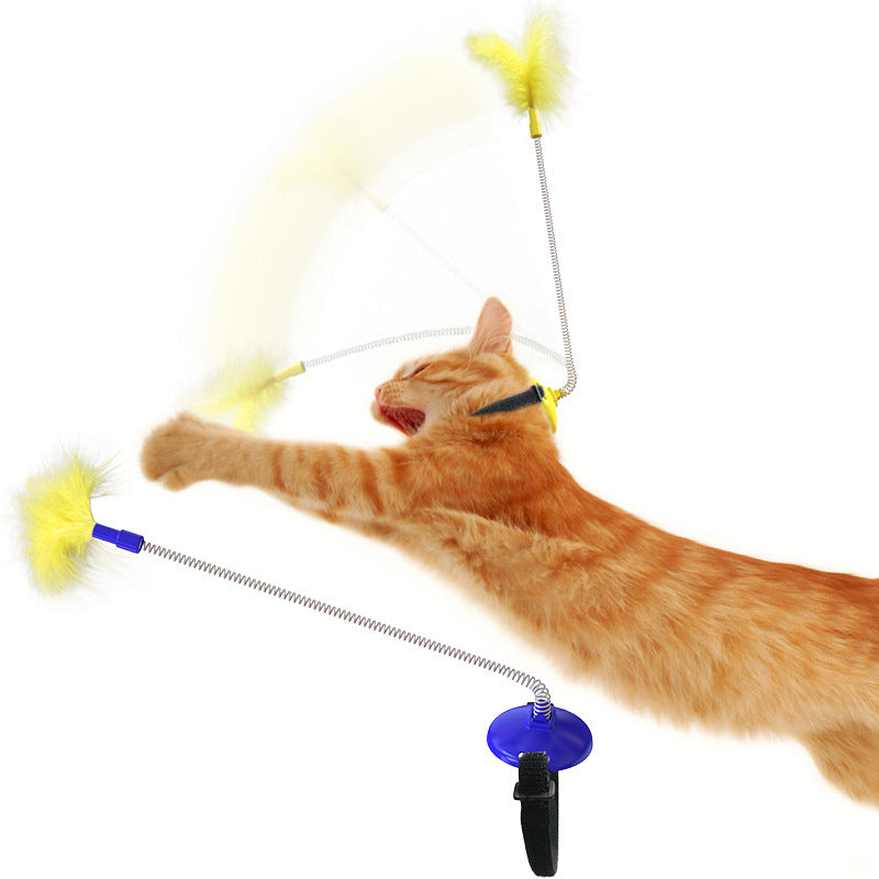 Kitty Relief Feather Funny Cat Stick Pets DealSniper.net