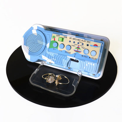 Mini Bluetooth Recording Box Walkman Gadgets DealSniper.net Blue USB