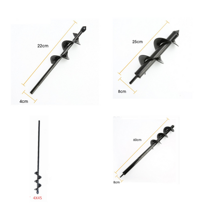 Spiral Loosening Drill Bit Alloy Ground Drill Bit Vehicle DealSniper.net C set