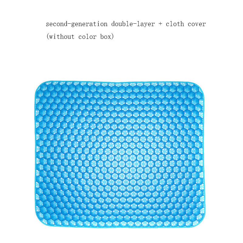 Summer Gel Cushion Honeycomb Car Seat Cushion Vehicle DealSniper.net A