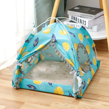 Cat Tent Cat Cat House Enclosed Pet Bed Pets dealsniper-net