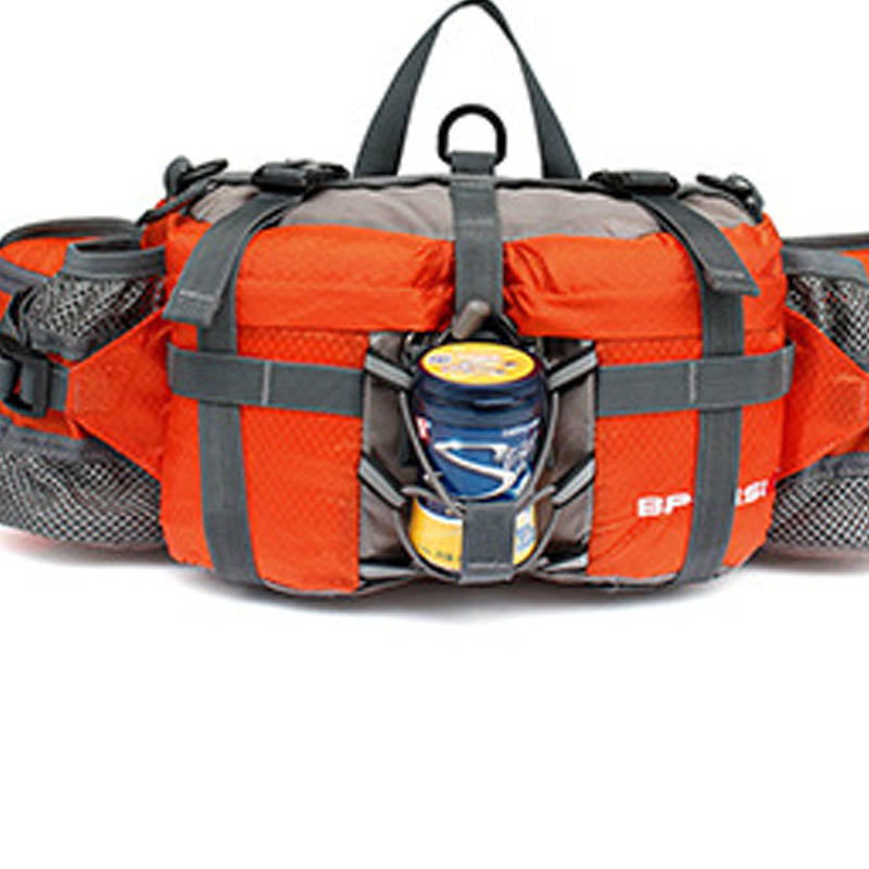 Outdoor Sports Multifunctional Mountaineering Waist Bag Men dealsniper-net Orange