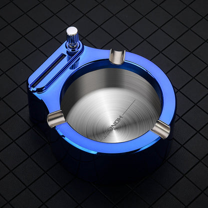 Large Cigarette Ashtray With Permanent Match Lighter House DealSniper.net
