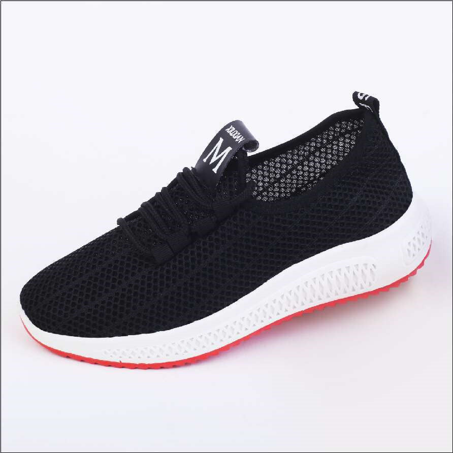 Soft Sole Fashion Leisure Travel Walking Shoes For Women Women DealSniper.net black white 35