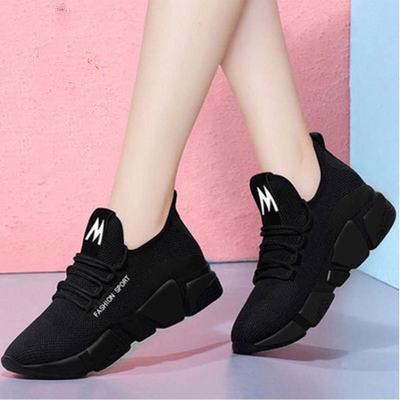 Soft Sole Fashion Leisure Travel Walking Shoes For Women Women DealSniper.net Black 35