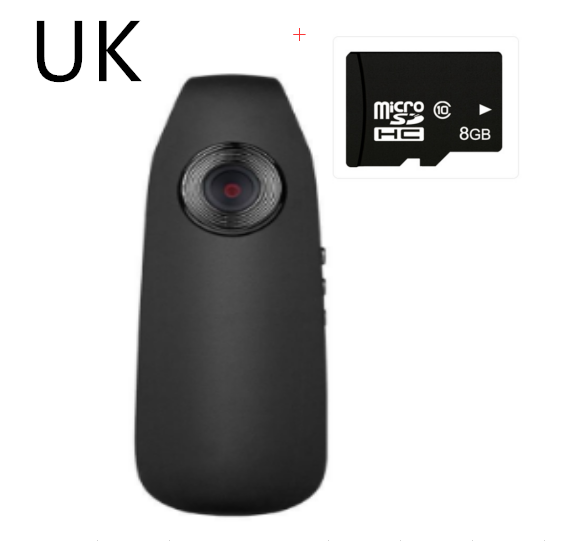 Compatible With ApplePortable Mini Video Camera One-click Recording Electronics DealSniper.net 8GB UK plug