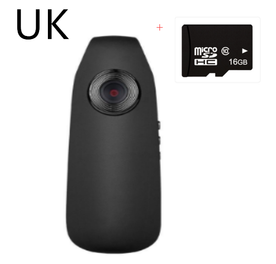 Compatible With ApplePortable Mini Video Camera One-click Recording Electronics DealSniper.net 16GB UK plug