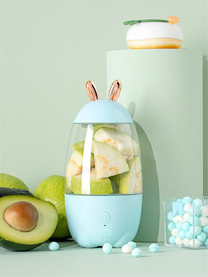 Cute Portable Blender Electric Juicer Machine Multifunctional Kitchen DealSniper.net Blue USB