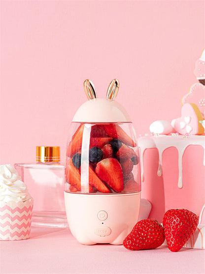 Cute Portable Blender Electric Juicer Machine Multifunctional Kitchen DealSniper.net Pink USB