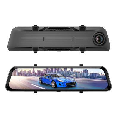 Streaming Media Car DVR Loop Recording Front And Rear Lens Vehicle dealsniper-net 4k12 inch