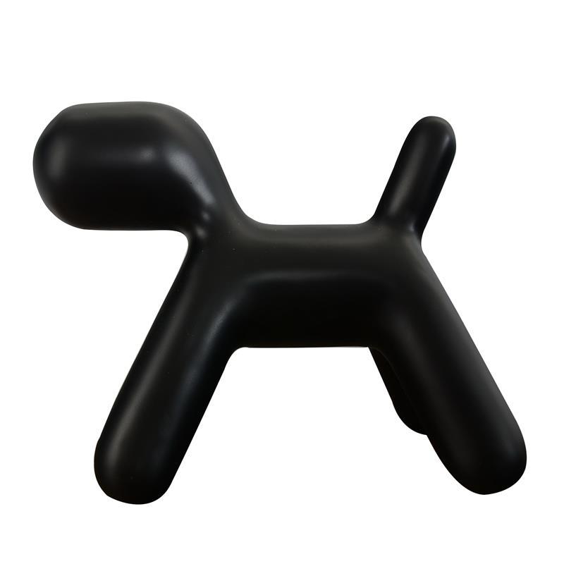 Resin Creative Balloon Abstract Dog Ornament Home Decor Gym From House Black L