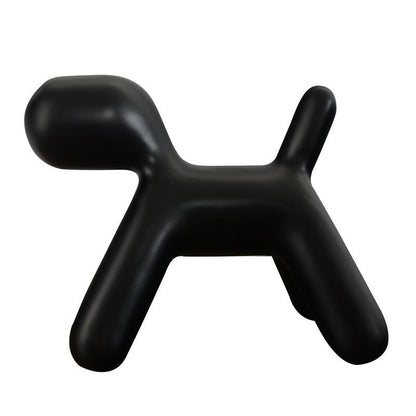 Resin Creative Balloon Abstract Dog Ornament Home Decor Gym From House Black L