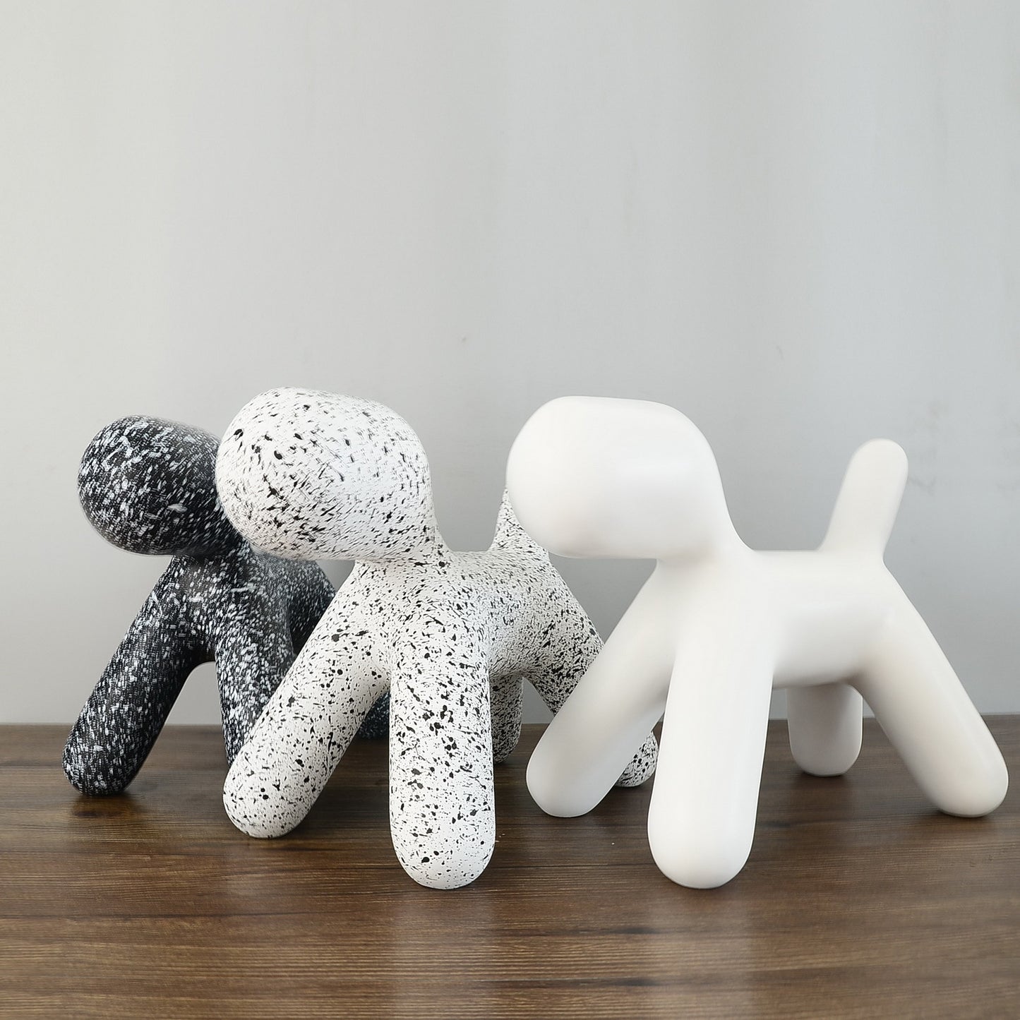 Resin Creative Balloon Abstract Dog Ornament Home Decor Gym From House