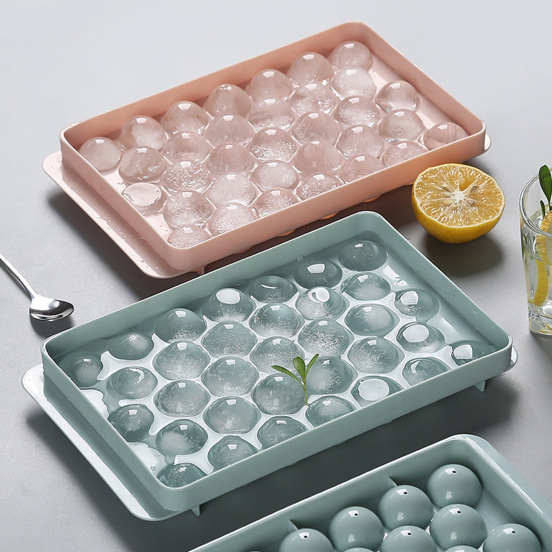 Ice Tray 3D Round Ice Molds Home Bar Party Use Kitchen dealsniper-net