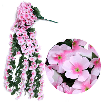 Creative Home Decoration Flower Vine Home Decor dealsniper-net Pink