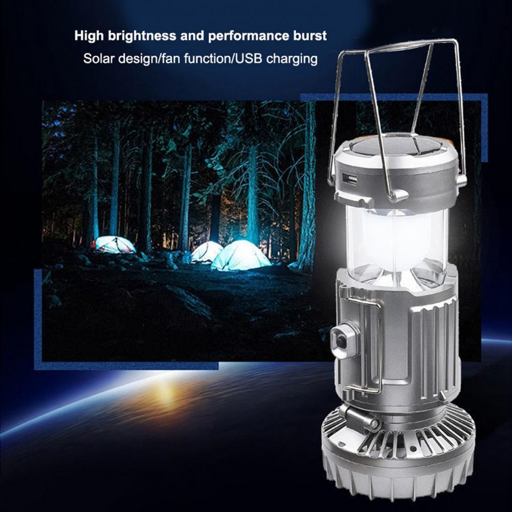 Solar Electric Fan Life Waterproof Panel Charging Outdoor DealSniper.net