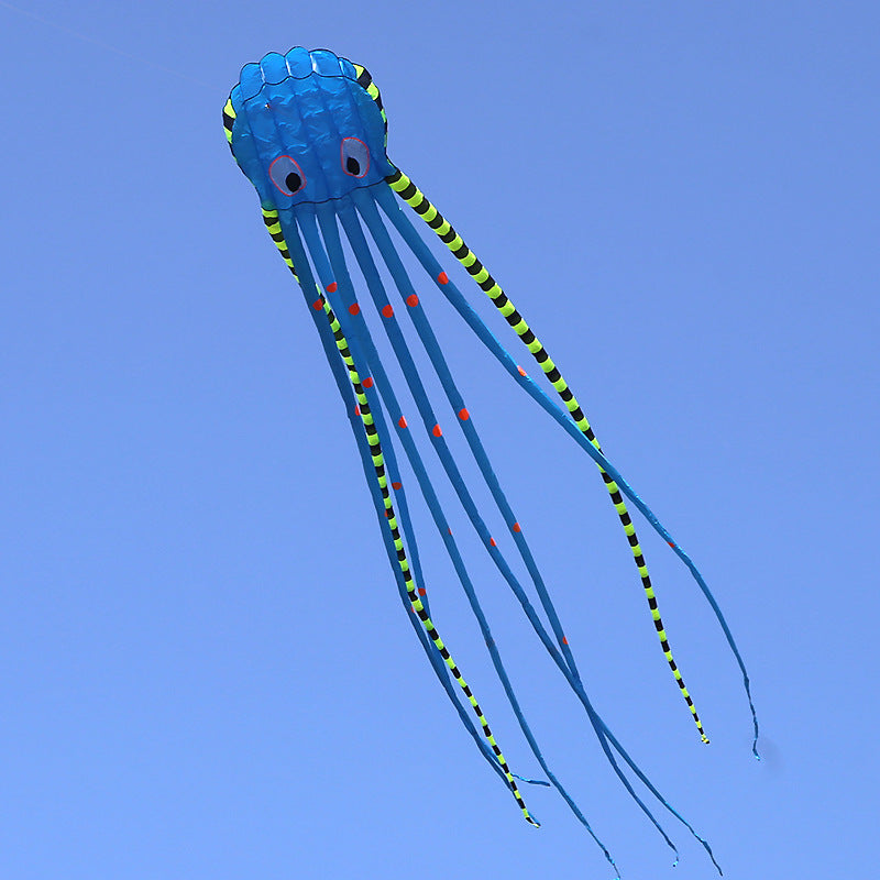 3D Three-Dimensional Software Large Octopus Kite Kids dealsniper-net 14style