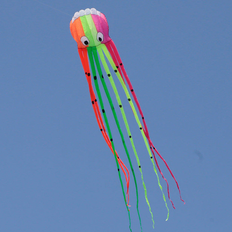 3D Three-Dimensional Software Large Octopus Kite Kids dealsniper-net 11style