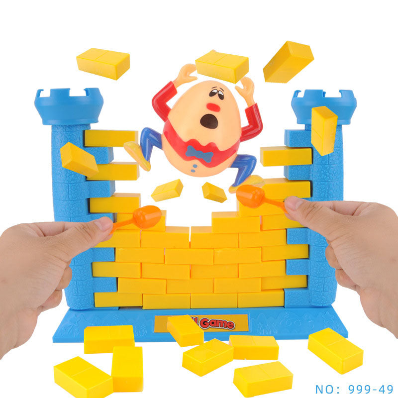 Humpty Dumpty The Wall Game Children Toy Colorful Demolishing Wall Game Interesting Kids Toy Educational Toys Building Blocks Kids dealsniper-net