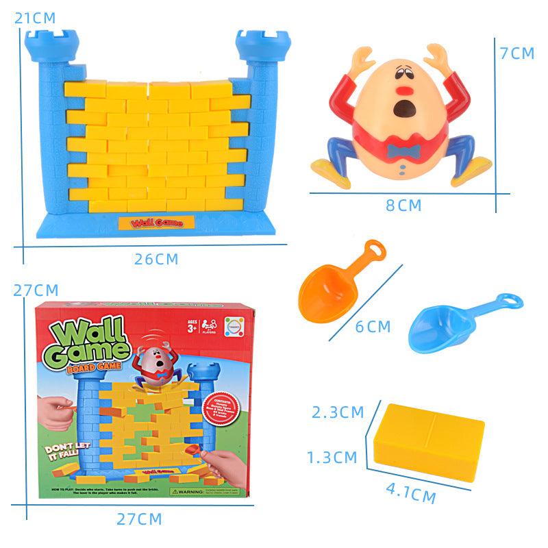 Humpty Dumpty The Wall Game Children Toy Colorful Demolishing Wall Game Interesting Kids Toy Educational Toys Building Blocks Kids dealsniper-net