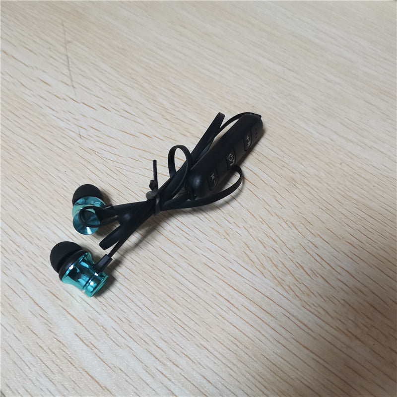 Bluetooth Headset Magnetic Movement Anti-lost Neck Hanger Electronics DealSniper.net Blue A