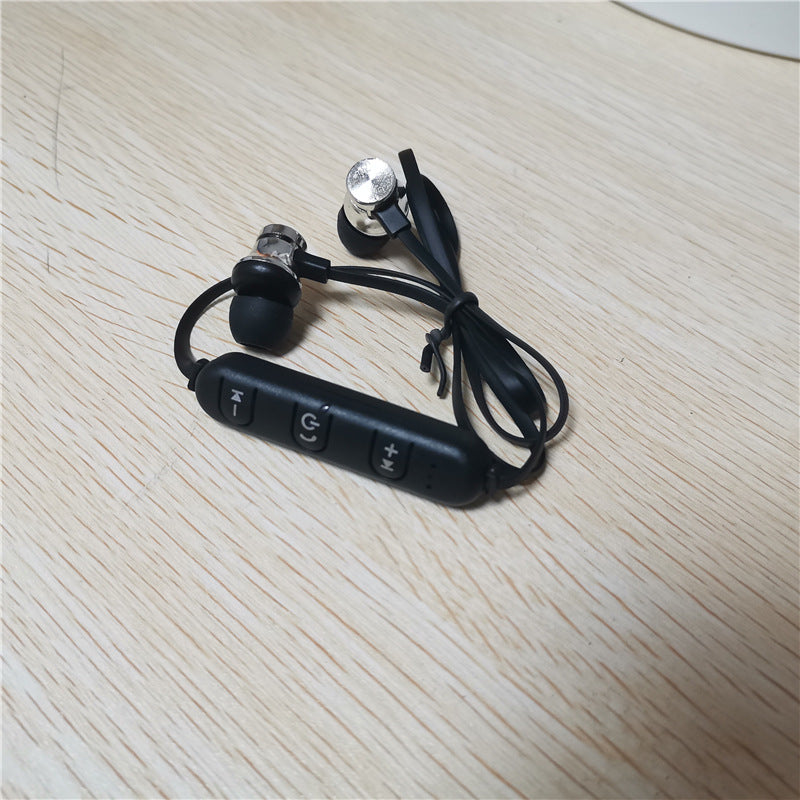 Bluetooth Headset Magnetic Movement Anti-lost Neck Hanger Electronics DealSniper.net Silver A