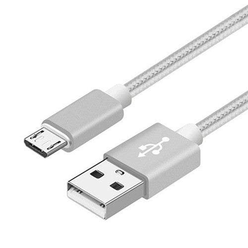 Compatible WithApple , Data Cable Nylon Braided V8 Charging Cable Phones dealsniper-net