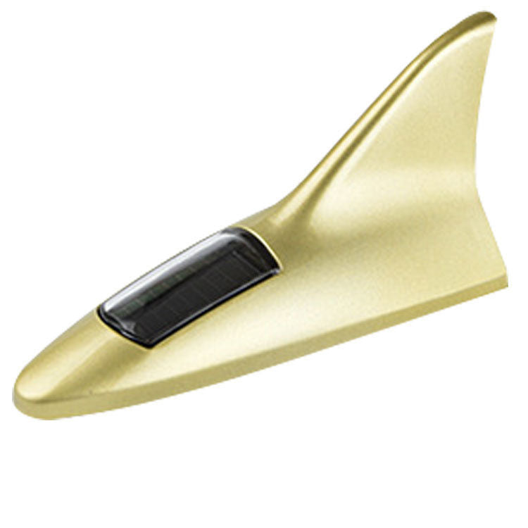 Car Solar Shark Fin Anti-collision Light