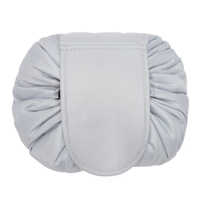 Cosmetic Bag Storage Capacity Travel Storage Beauty DealSniper.net Light Grey