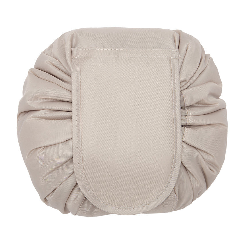 Cosmetic Bag Storage Capacity Travel Storage Beauty DealSniper.net Beige