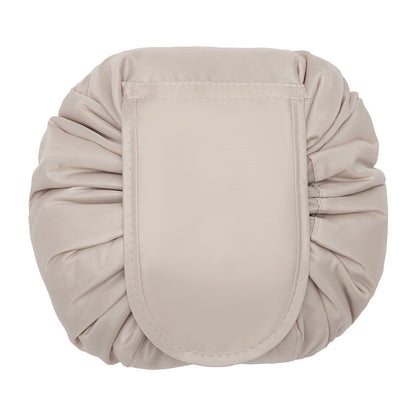 Cosmetic Bag Storage Capacity Travel Storage Beauty DealSniper.net Beige