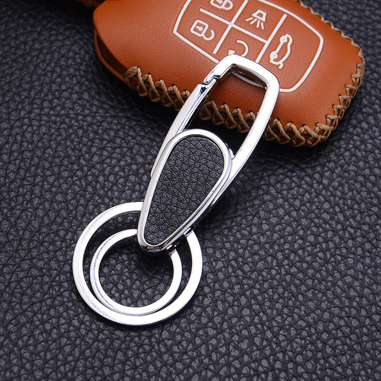 Creative Leather Keychain Men's Creative Gift Key Chain