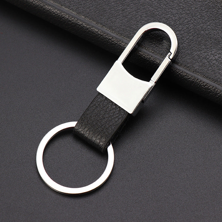 Creative Leather Keychain Men's Creative Gift Key Chain