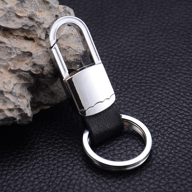 Creative Leather Keychain Men's Creative Gift Key Chain