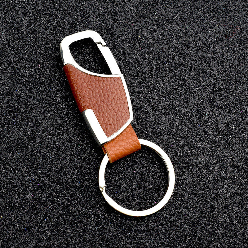 Creative Leather Keychain Men's Creative Gift Key Chain