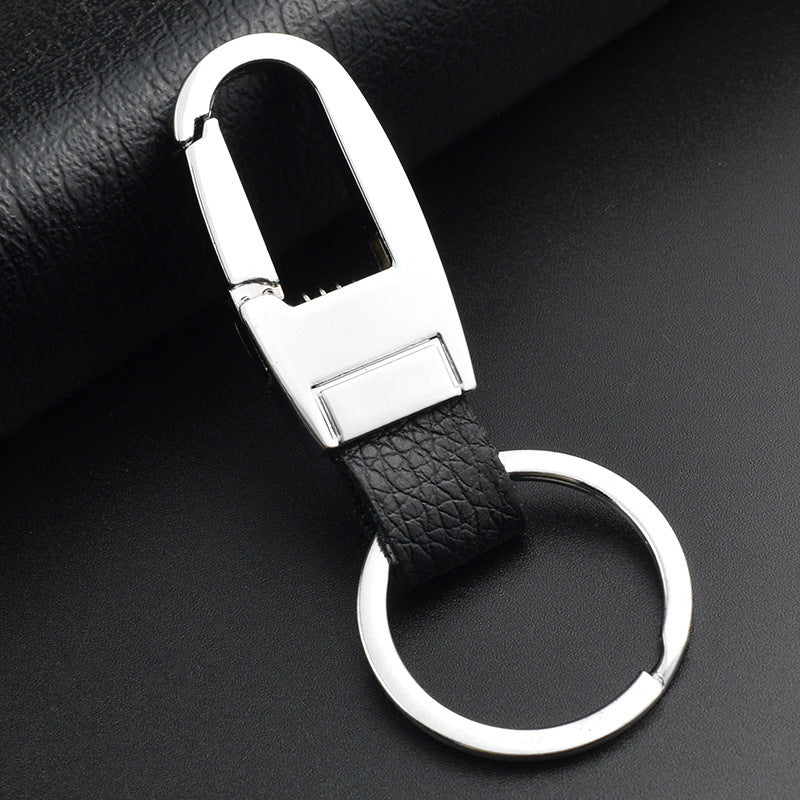 Creative Leather Keychain Men's Creative Gift Key Chain