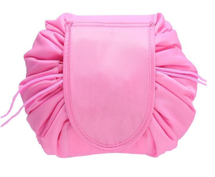 Cosmetic Bag Storage Capacity Travel Storage Beauty DealSniper.net Deep pink