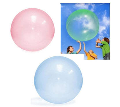 Big Inflatable Ball Children's Toy Elastic Ball Water Ball Kids dealsniper-net 3color set 120cm