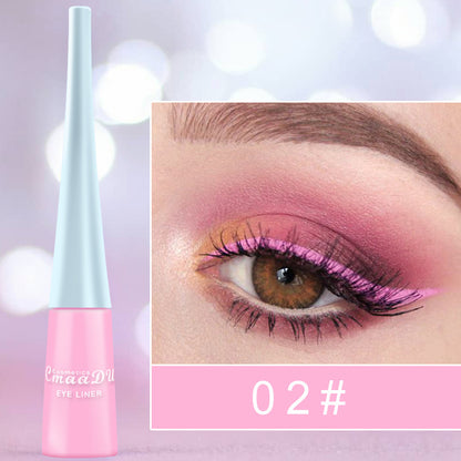 17 Color Liquid Eyeliner Matte Quick-Drying Color Eyeliner Beauty Gym From House 2 Style