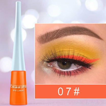 17 Color Liquid Eyeliner Matte Quick-Drying Color Eyeliner Beauty Gym From House 7 Style