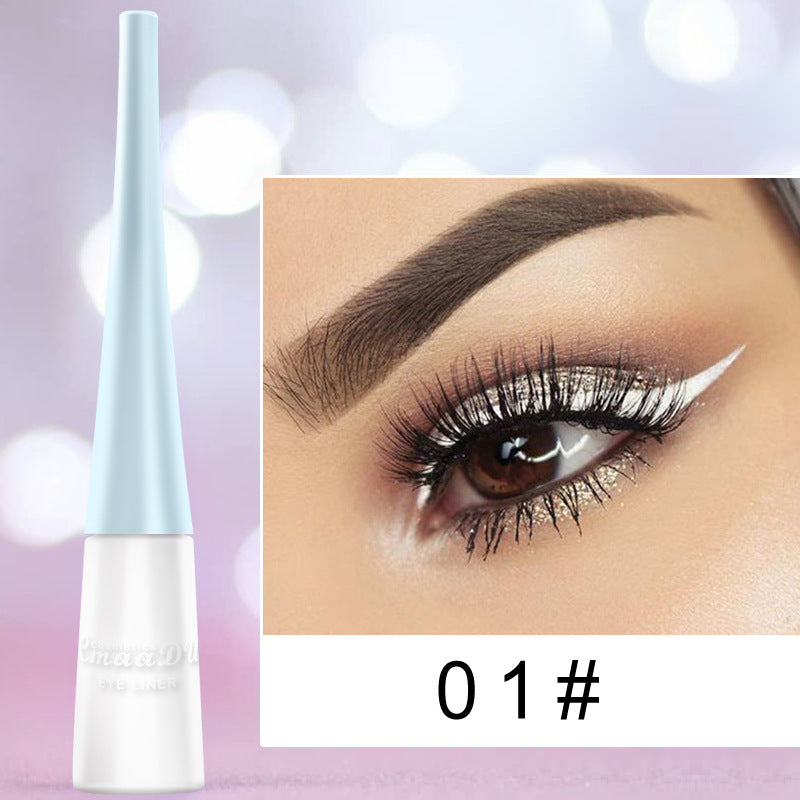 17 Color Liquid Eyeliner Matte Quick-Drying Color Eyeliner Beauty Gym From House 1 Style