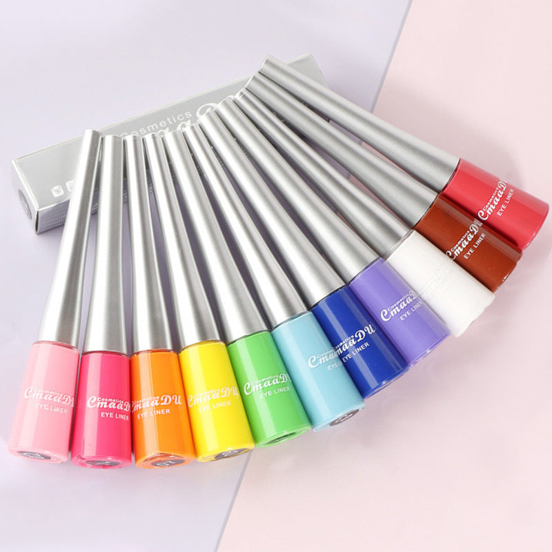 17 Color Liquid Eyeliner Matte Quick-Drying Color Eyeliner Beauty Gym From House