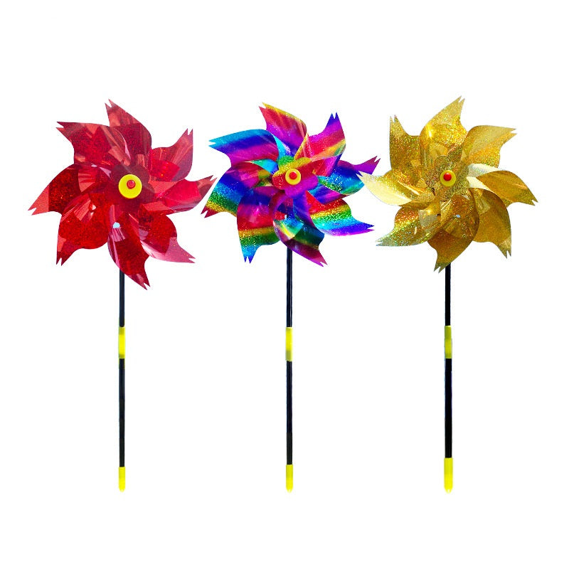 Bird Repeller Pinwheels Reflective Sparkly Bird Deterrent Protect Plant Garden dealsniper-net